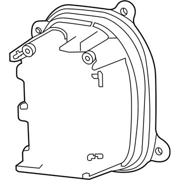 Mopar 68396592AA Heat Sink-Blind Spot Sensor