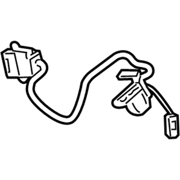Honda 76206-SZA-R11 Harness Sub-Assy., R. (Heated)(Memory)