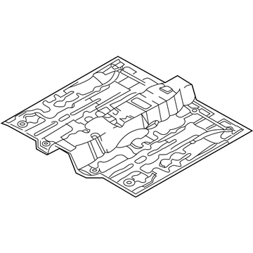 Hyundai 65111-2C010 Panel-Center Floor