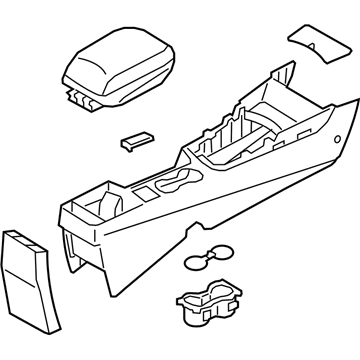 Hyundai 84610-A5210-RY Console Assembly-Floor