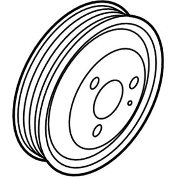 BMW 32-42-8-519-100 PULLEY