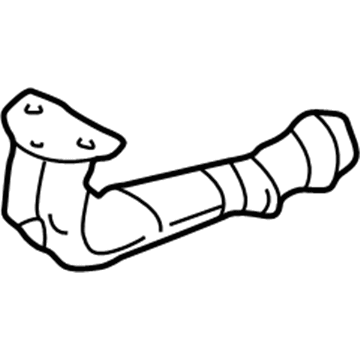 Honda 18210-S10-A01 Pipe A, Exhuast