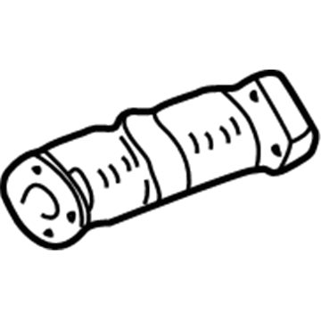 Honda 18182-P75-A10 Cover (Upper)