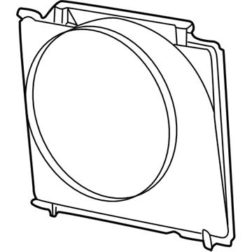 Ford 5C3Z-8B614-CA Fan Shroud