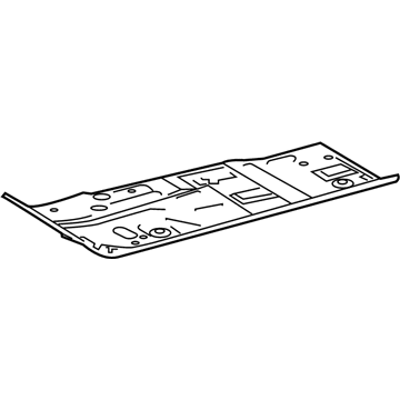 Toyota 58112-12902 Front Floor Pan