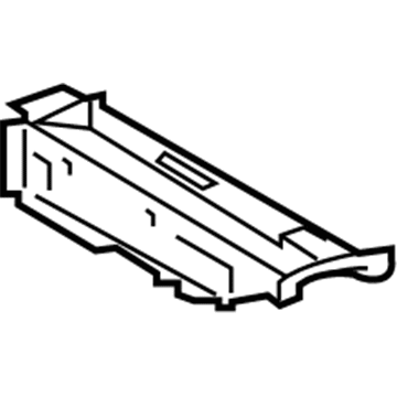 Lexus 57052-12010 Member Sub-Assy, Front Floor Cross, LH