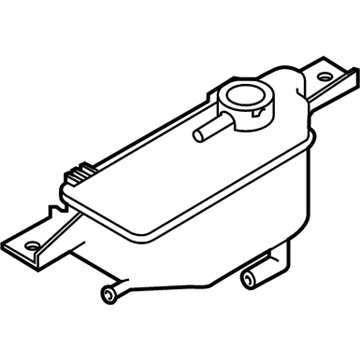 Infiniti 21710-4GB0A Radiator Reservoir Tank Assembly