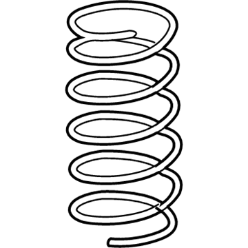 Kia 553501D400DS Rear Coil Springs