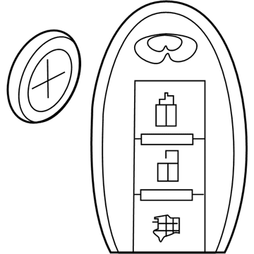 Infiniti 285E3-5NA3A Switch Assy-Smart Keyless