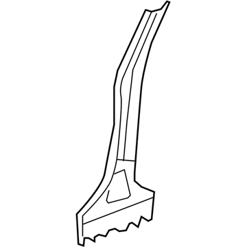 Honda 64620-T0A-A00ZZ Plr Comp L, Center In
