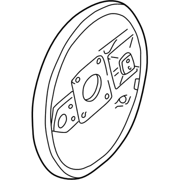 GM 18025206 Plate Asm, Rear Brake Backing