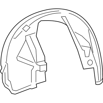 Mopar 68477156AB SHIELD-SPLASH