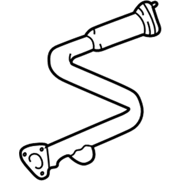 Acura 18220-SZ3-306 Pipe B, Exhaust