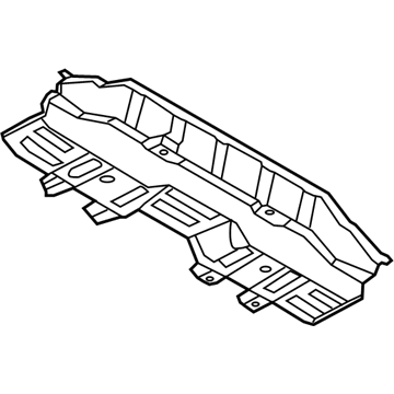 Hyundai 65610-3X500 Member Assembly-Rear Floor Front Cross