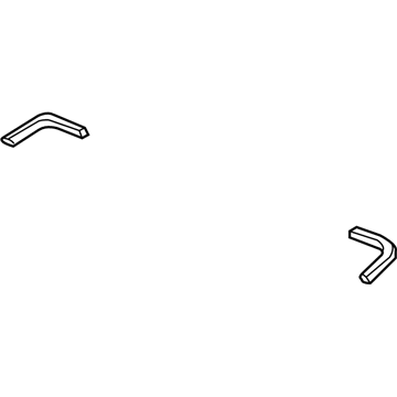Honda 73127-TF0-000 Rubber B, FR. Windshield Dam