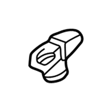 GM 25642494 Retainer Asm-Hood Ornament