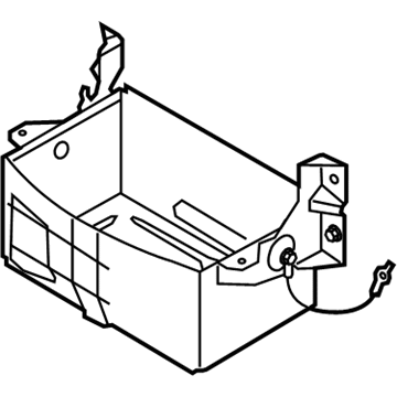 Ford 4C2Z-10769-AA Battery Tray