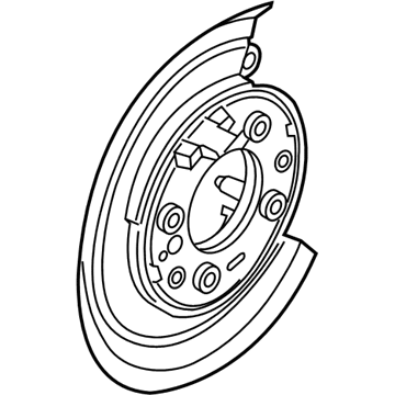 Ford BC3Z-2B636-A Splash Shield