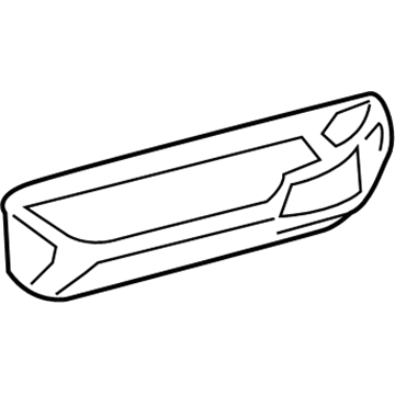 GM 25925375 Mirror Assembly Seal