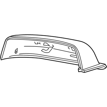 GM 22860562 Mirror Cover