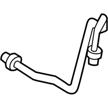 Kia 0K2A143650C Brake Rear Pipe, Right