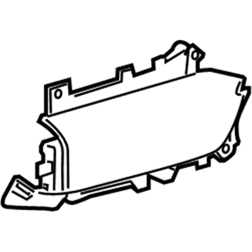 GM 15797801 Pocket Asm-Front Side Door Map *Gray L