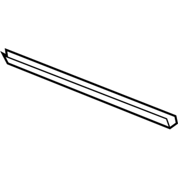 Mopar 5065160AF WEATHERSTRIP-Front Door SILL Secondary