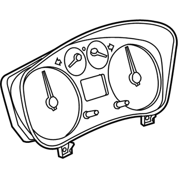 Ford 9T1Z-10849-C Cluster Assembly