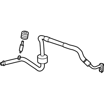 GM 20916783 Rear Suction Hose