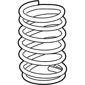 Honda 52441-SNA-A21 Spring, Rear