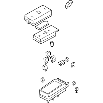 GM 15334629 Block Asm, Engine Wiring Harness Junction