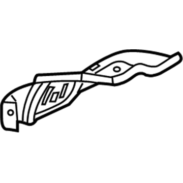 Infiniti 74752-CG000 INSULATOR-Heat, Front Floor RH