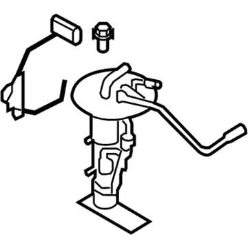 Ford 6C2Z-9H307-AA Fuel Pump