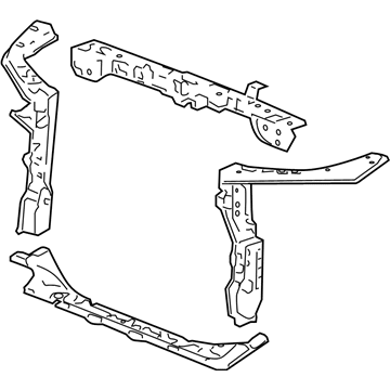 Honda 60400-SNE-A01ZZ Bulkhead, Front