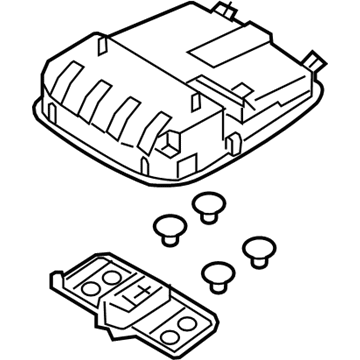 Kia 928103T150TX Lamp Assembly-OVERHEADEAD Console