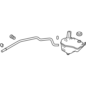 Nissan 21710-6CA0A Tank Assy-Reserve