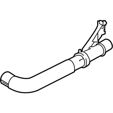 Nissan 21503-6CB0A Hose-Lower