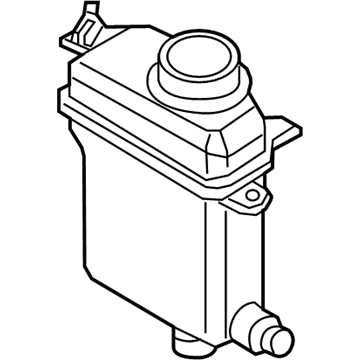 BMW 17-13-8-671-387 Engine Coolant Reservoir