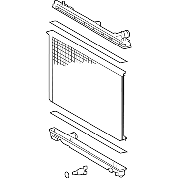 Lexus 16400-36150 Radiator Assembly