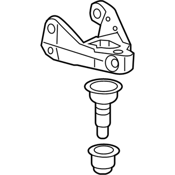 Honda 51285-TGH-A10 BRACKET, L- FR