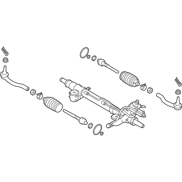 Infiniti 49001-4GB1A Power Steering Gear & Linkage Assembly