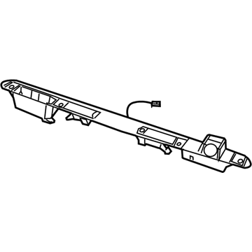 Mopar 5178320AH Handle-LIFTGATE