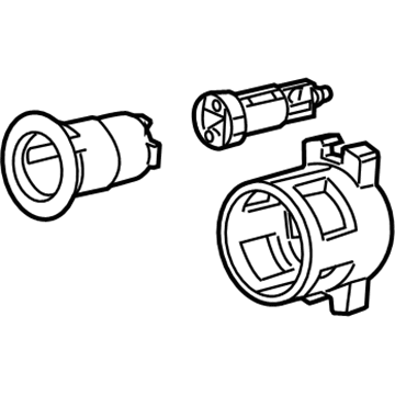 Mopar 68033742AA Cylinder-LGATE-LIFTGATE Lock