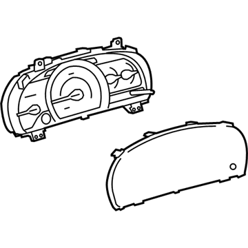 Toyota 83800-0T020 Meter Assembly, Combination