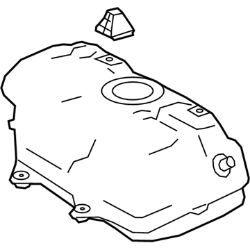 Lexus 77001-33380 Fuel Tank Sub-Assembly