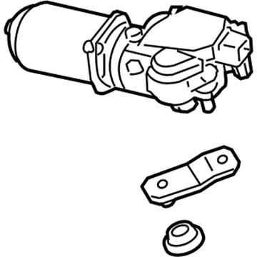 Acura 76505-SZN-A01 Motor, Front Wiper (Lh)