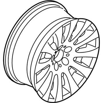 BMW 36-11-6-765-306 Light Alloy Rim