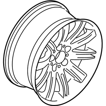 BMW 36-11-6-760-625 Light Alloy Rim