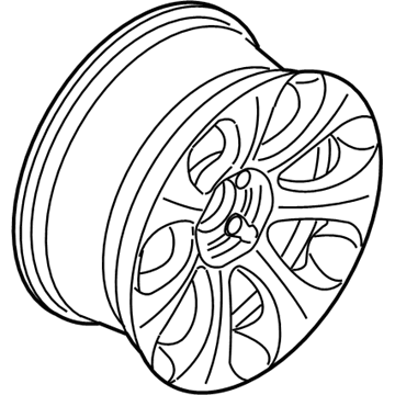 BMW 36-11-7-897-257 Light Alloy Rim