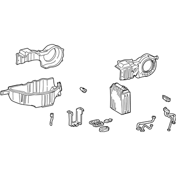 Toyota 87030-08060 AC & Heater Assembly